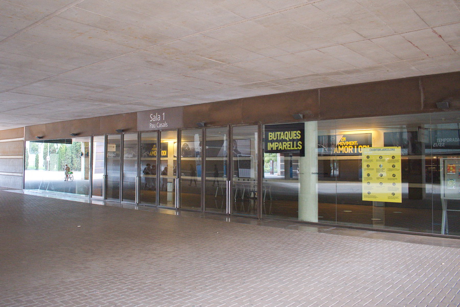 entrance to the auditorium